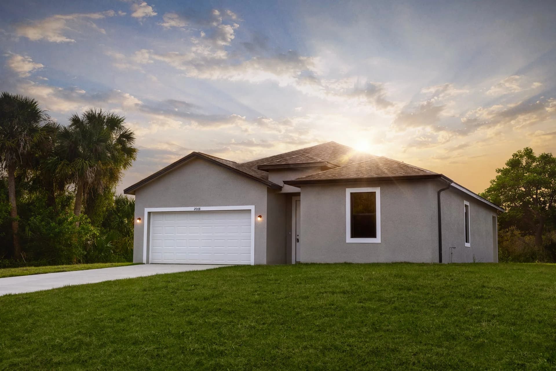 EMELIA model home in Florida - New construction home by M.J. Newell Homes - Home builder Florida, Miami, LaBelle